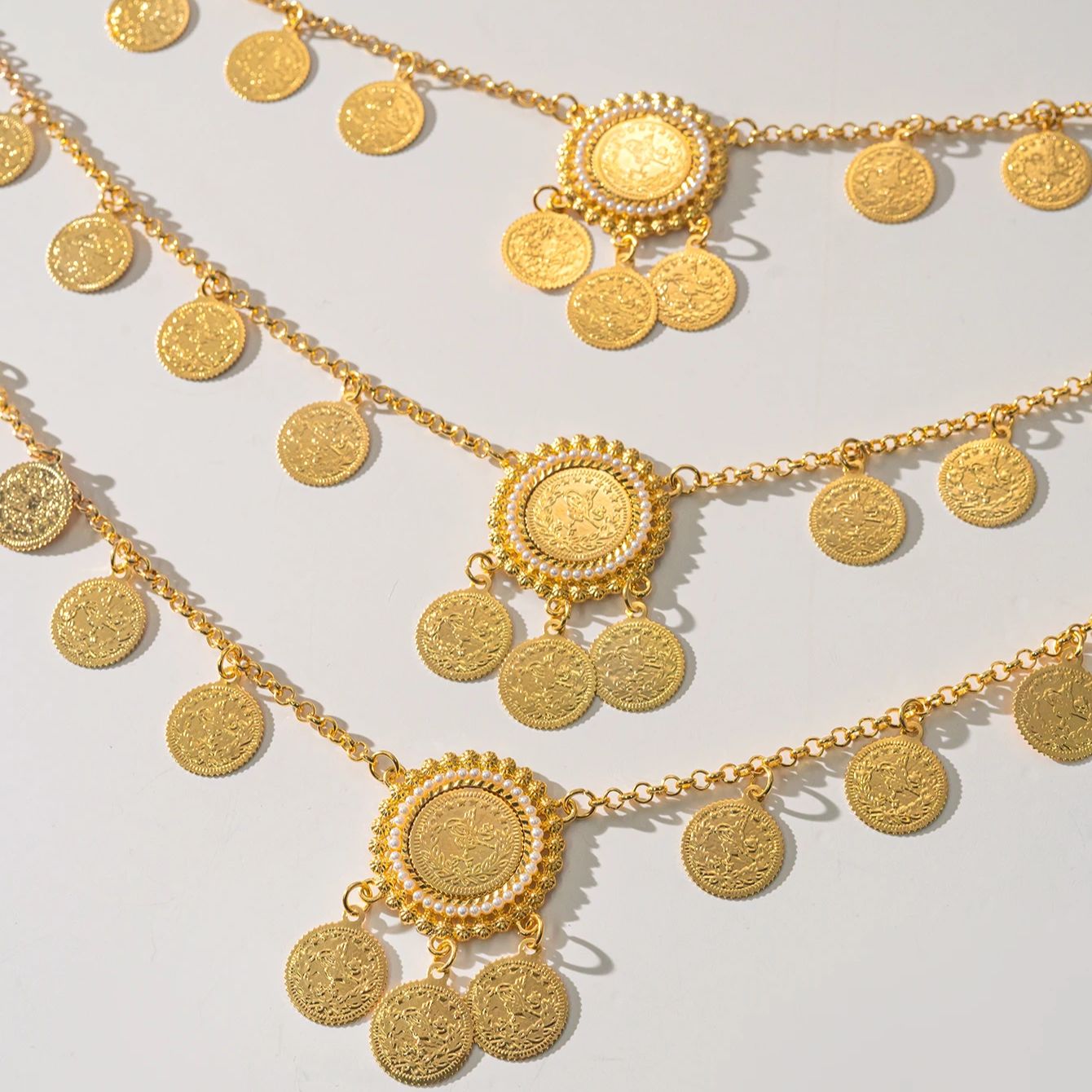 Ethnic Fashion Co In - Gold Plated Turkish Kurdish Women's Shoulder