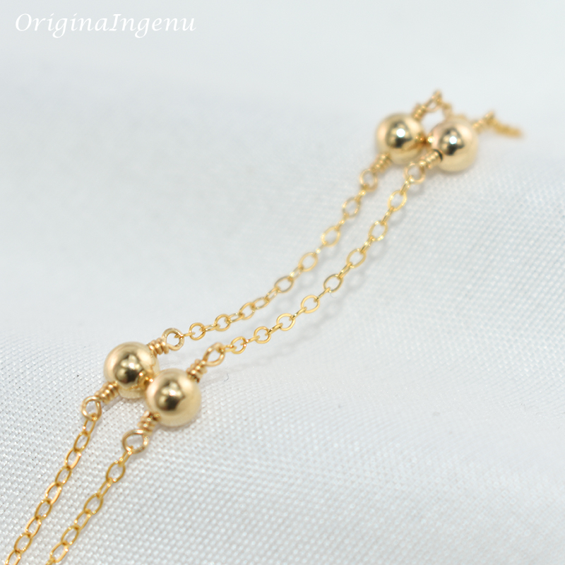 14K Gold Filled Beads Bracelet - огляд і ціна Ethnic Fashion Jewellery