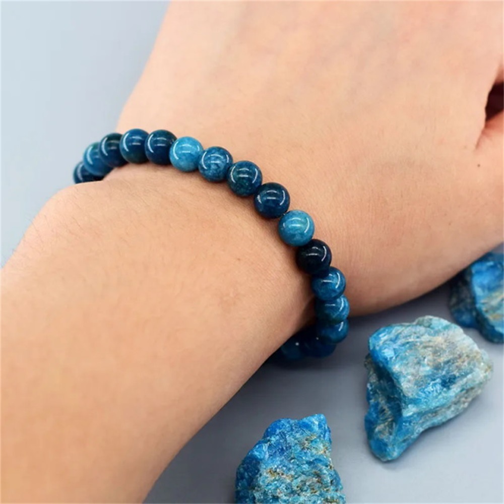 1pcs Apatite Style Bracelet Bl - огляд і ціна Men'S Ethnic Fashion Trends