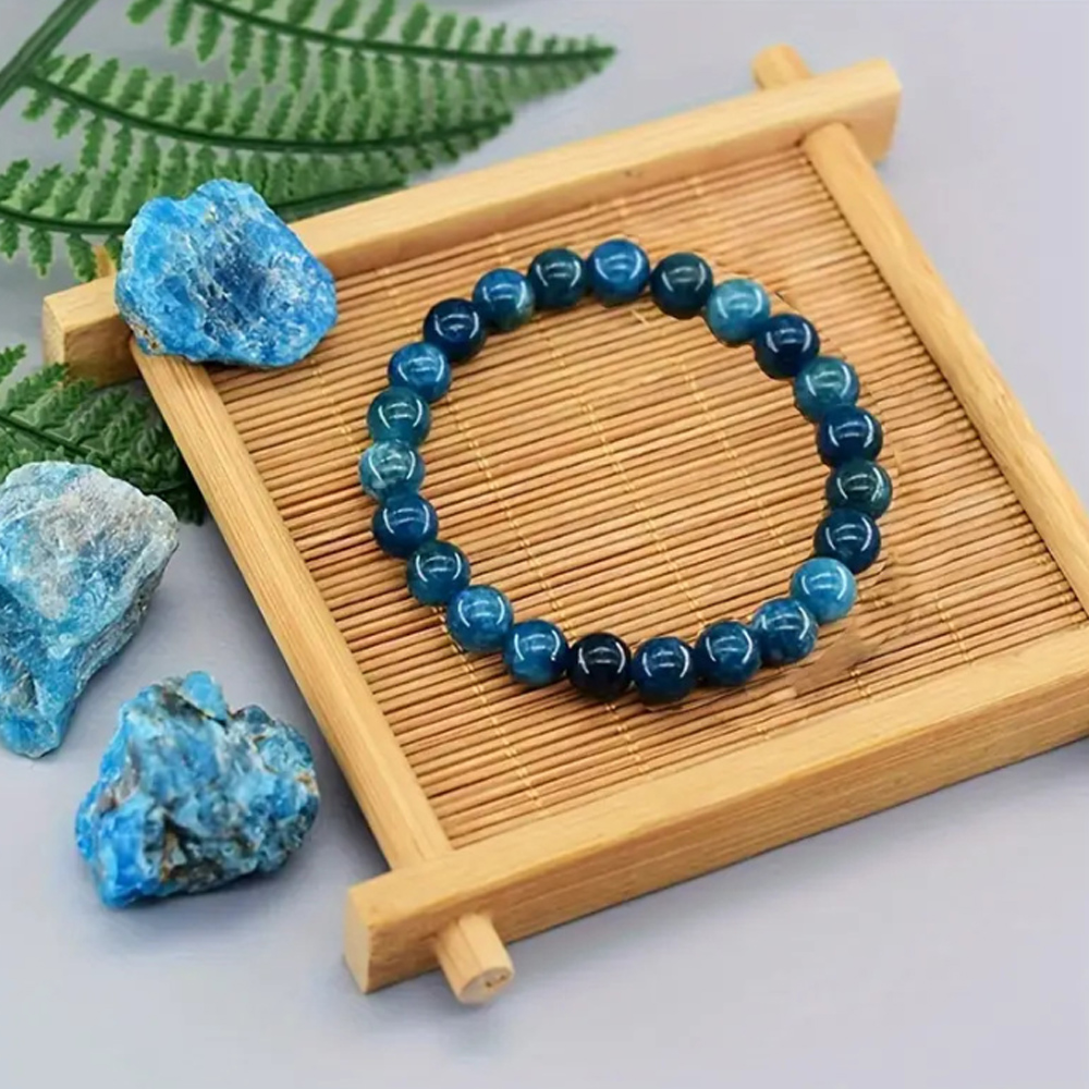 1pcs Apatite Style Bracelet Bl - огляд і ціна Men'S Ethnic Fashion Trends