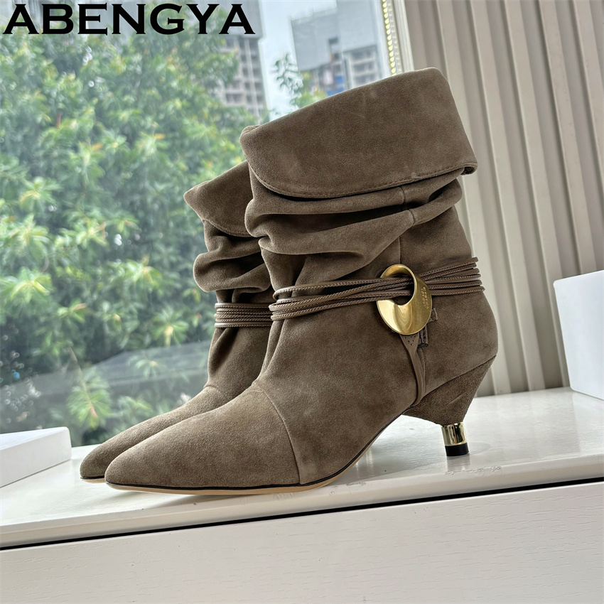 Size 35-42 Kitten Heel Ankle B - огляд і ціна Ethnic Fashion Week