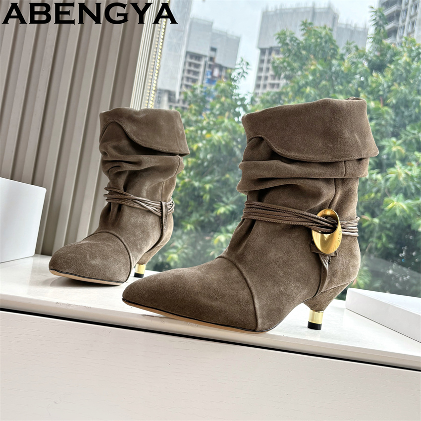 Size 35-42 Kitten Heel Ankle B - огляд і ціна Ethnic Fashion Week