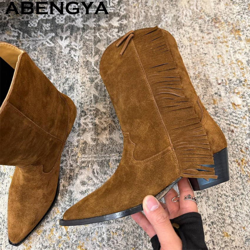 New Suede Tassels Designer Ank - огляд і ціна Ethnic Fashion Week
