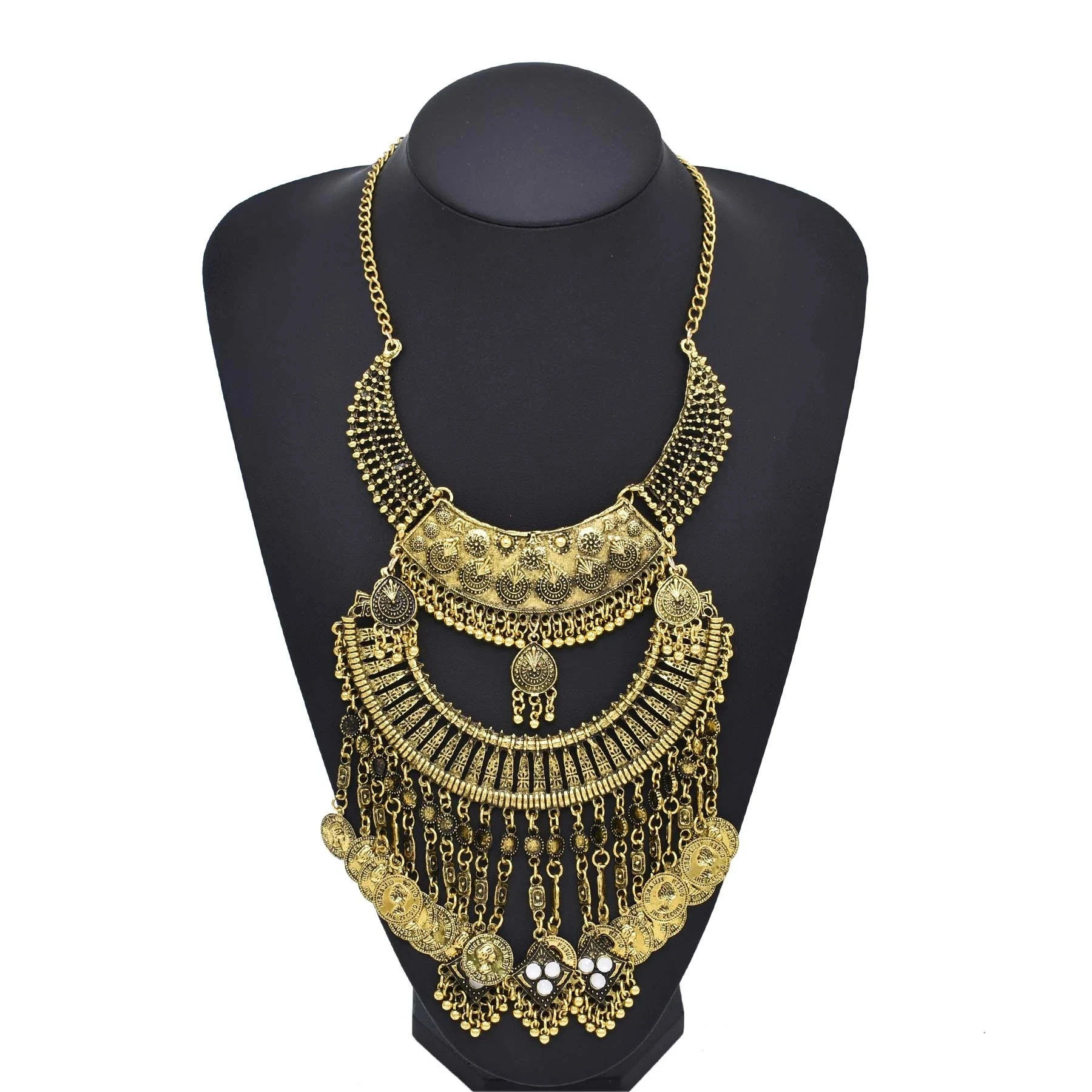 Retro Golden Gypsy Afghan Coin - огляд і ціна Ethnic Fashion Pakistan