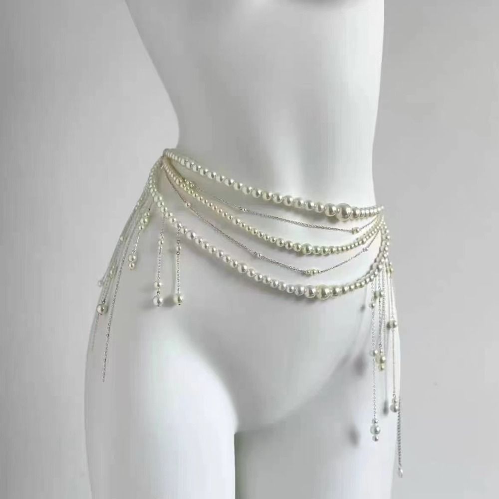 Fashion Elegant Pearl Waist Ch - огляд і ціна Ethnic Fashion Jewellery