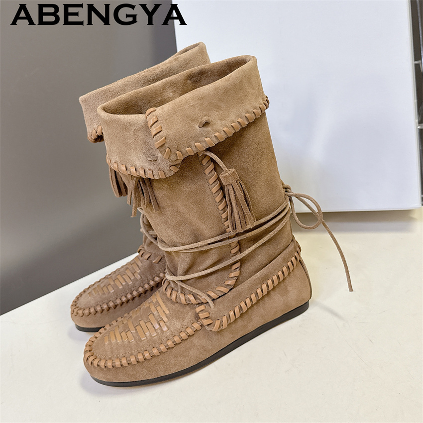 Women's Cow Suede Leather Tass - огляд і ціна Ethnic Fashion Week